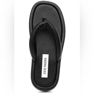 Steve Madden Fango Sandal Black Size 8